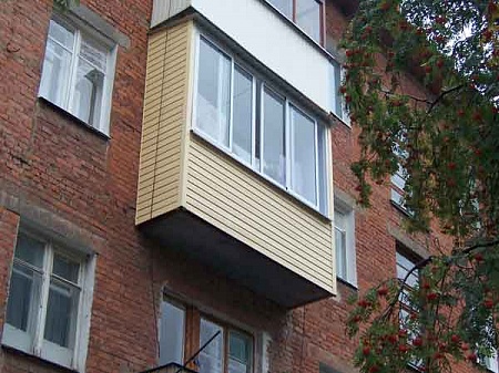 Балкон  с крышей (Бункер)